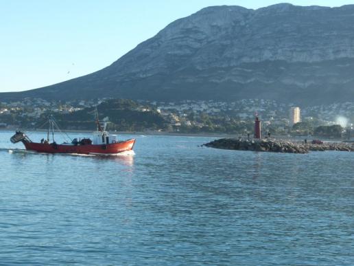 Denia Hafen Einfahrt